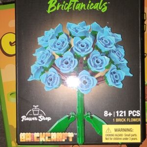 Bricktanicus Blue Brick Flower Set